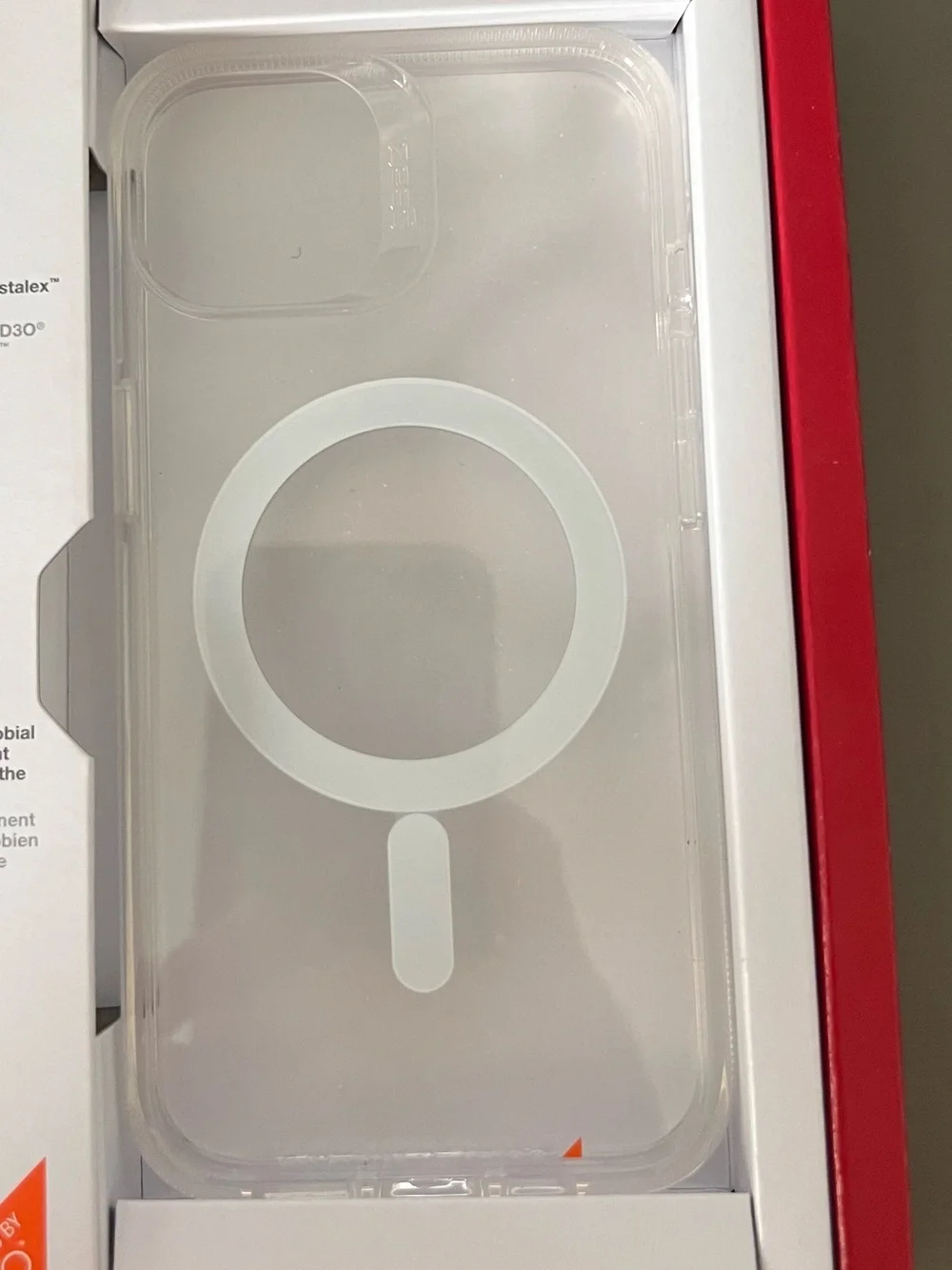 ZAGG Crystal Palace Snap Clear MagSafe Compatible Case for iPhone 13